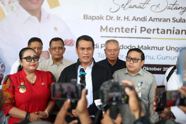 Mentan Amran Surati Kapolri Baru, Minta Penegakan Hukum di Sektor Pangan Dituntaskan