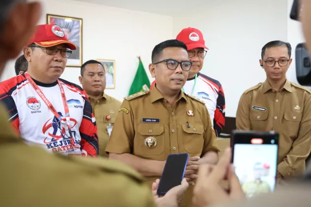 Lepas Atlet Gateball Provinsi Banten, Gubernur Andra Soni Targetkan Prestasi Tingkat Nasional