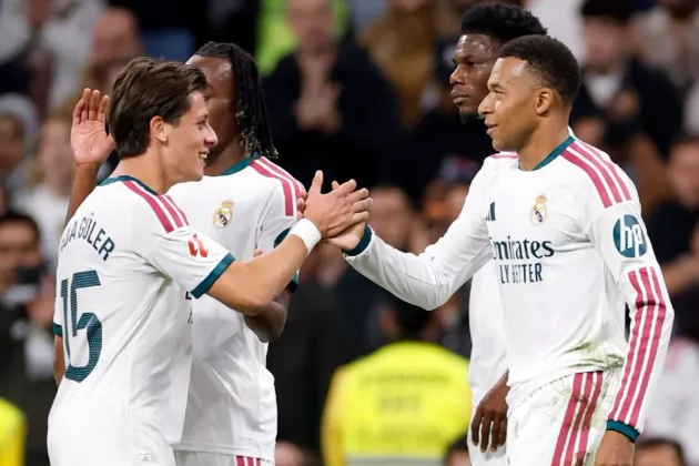 Mbappe Borong Dua Gol, Real Madrid Bantai Sevilla 4-1 di Santiago Bernabeu