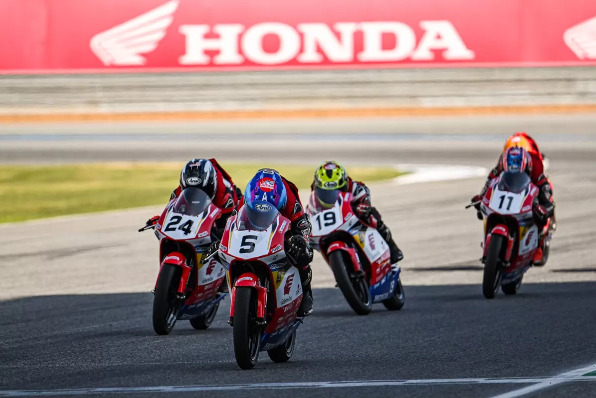 Pebalap Binaan Astra Honda Resky Yusuf Sabet Kemenangan Perdana di Thailand Talent Cup 2026
