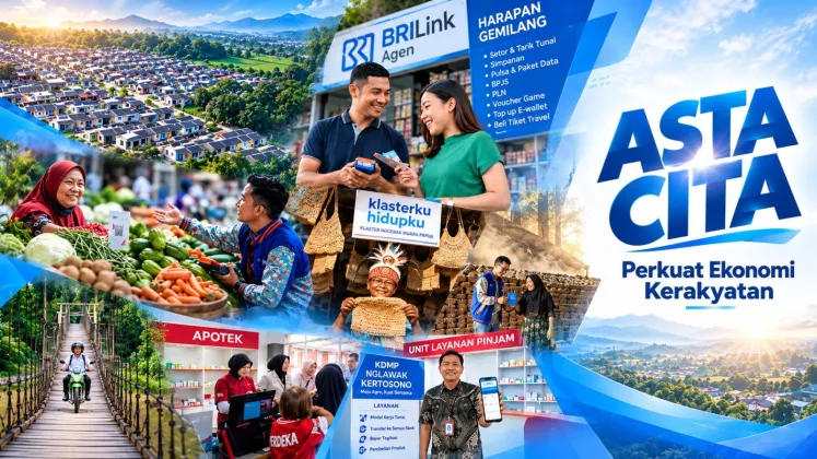 Merangkai Asa dalam Asta Cita, BRI Perkuat Ekonomi Kerakyatan melalui Pembiayaan dan Pemberdayaan Jutaan UMKM