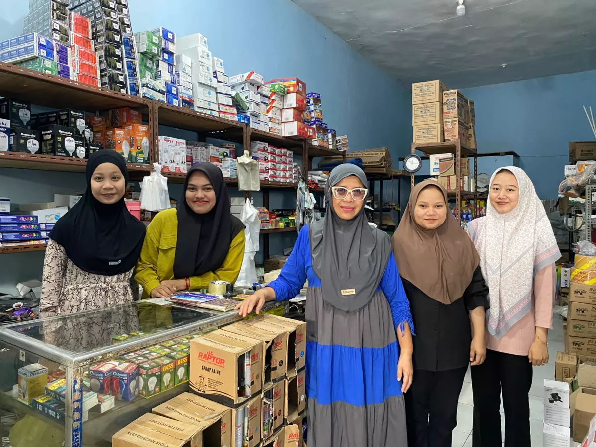 Tumbuh dari Usaha Sederhana, BRILink Agen Nilam Sari Kini Kelola 15 Gerai di Medan