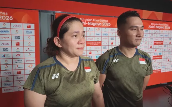 Catatkan Sejarah 4 Emas Beruntun, Ratri/Hikmat Bangkit Taklukkan India di Asian Para Games 2026
