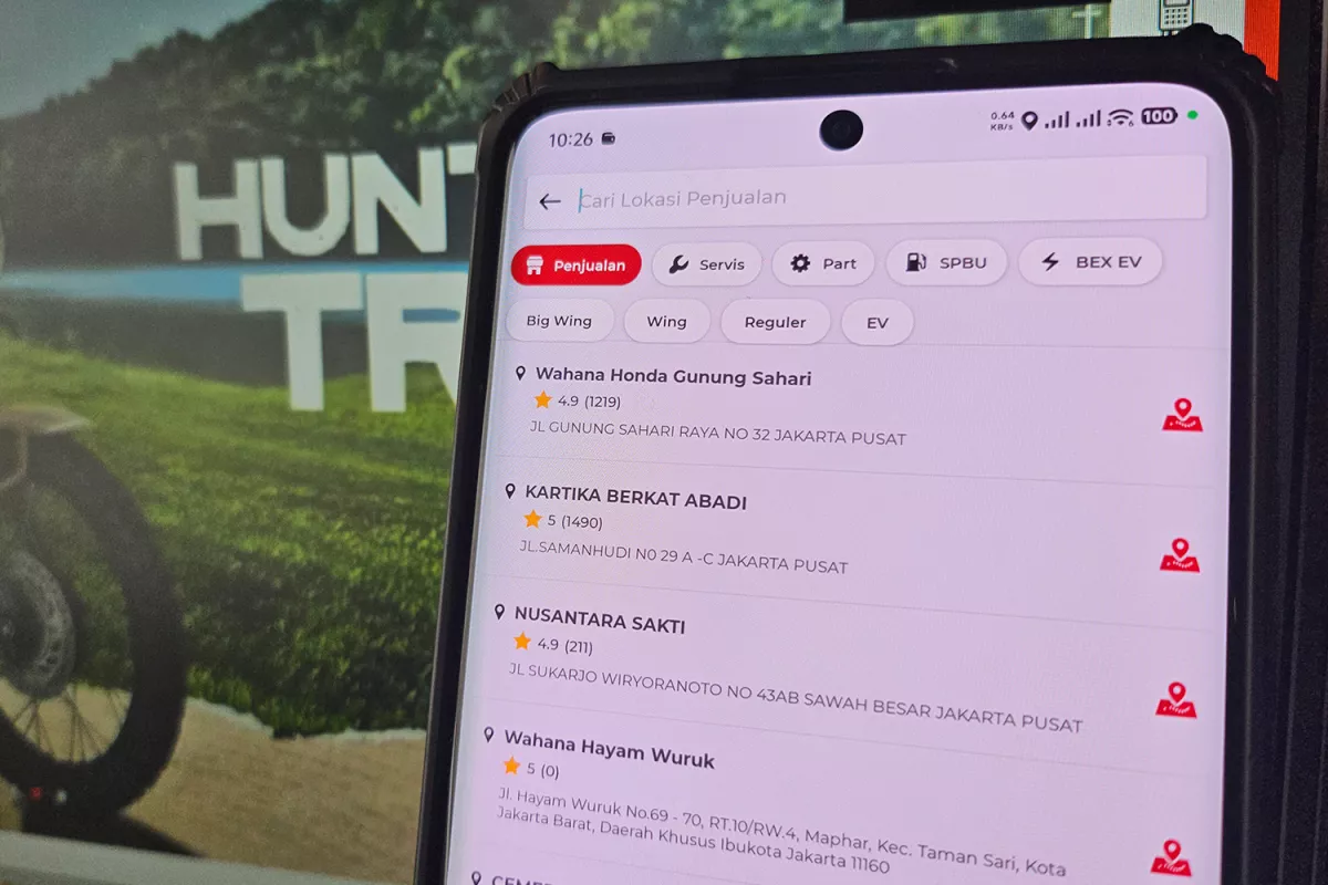 Aplikasi WANDA Punya Fitur Temukan, Cari Dealer hingga SPBU Lebih Gampang