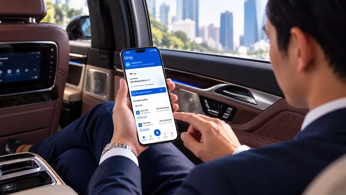 BRI Hadirkan Qlola Mobile, Perkuat Fleksibilitas Akses Finansial Bisnis Korporasi