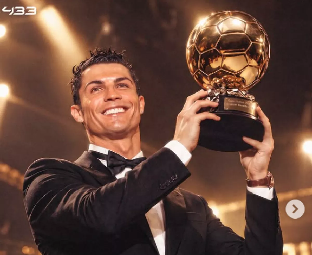 Bukan GOAT, Cristiano Ronaldo Raih BOAT Ballon d'Or dalam Voting Online