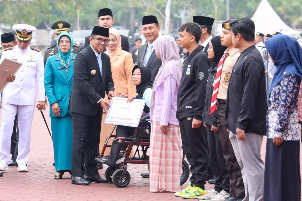Pemprov Banten Apresiasi 15 Pemuda Berprestasi pada Hari Sumpah Pemuda, Termasuk Atlet Boccia Handayani
