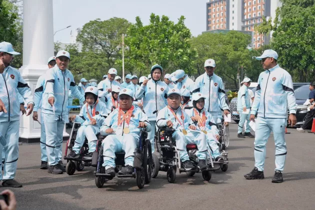 Menpora Erick Dampingi Presiden Prabowo Serahkan Bonus Peraih Medali Asian Games dan Asian Para Games 2026