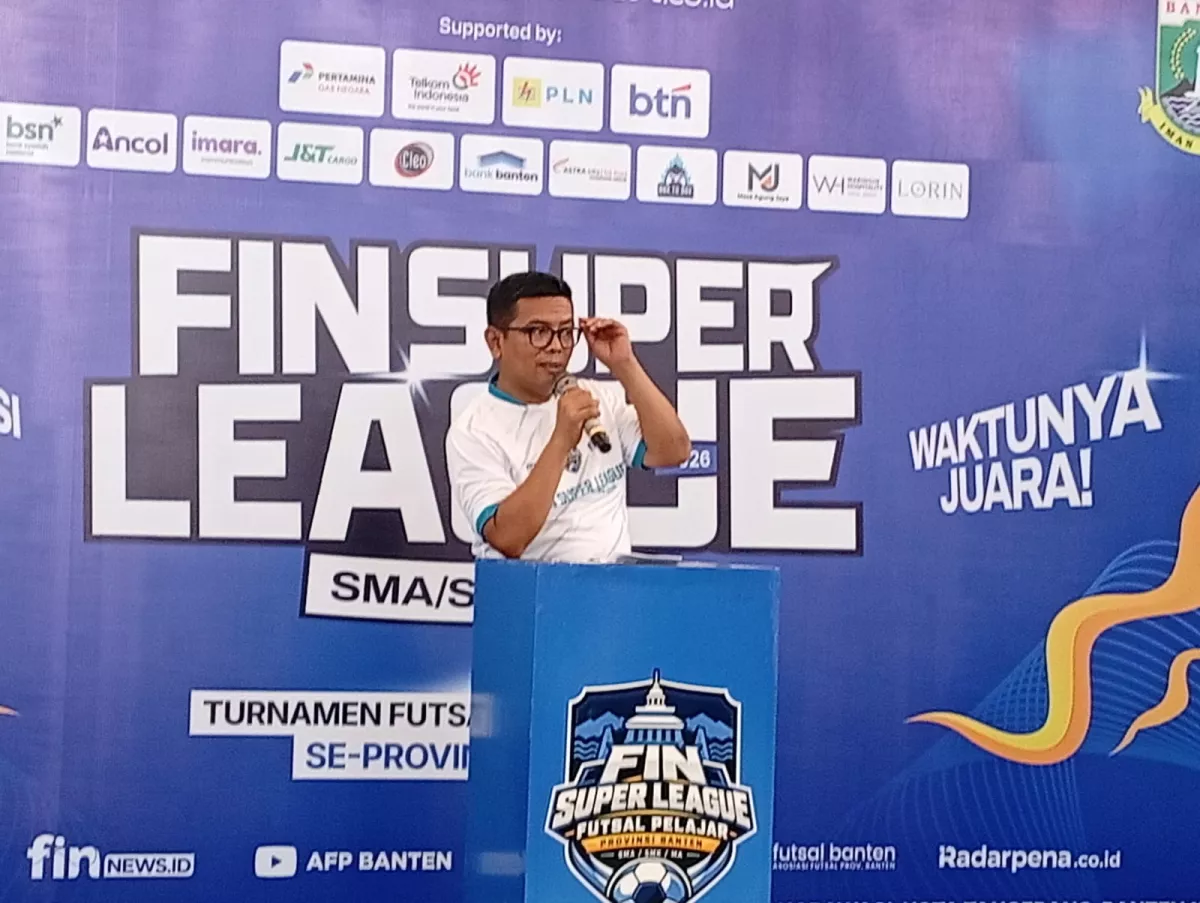 Andra Soni Apresiasi FIN Super League Futsal 2026, Jadi Langkah Awal Banten Menuju PON 2032