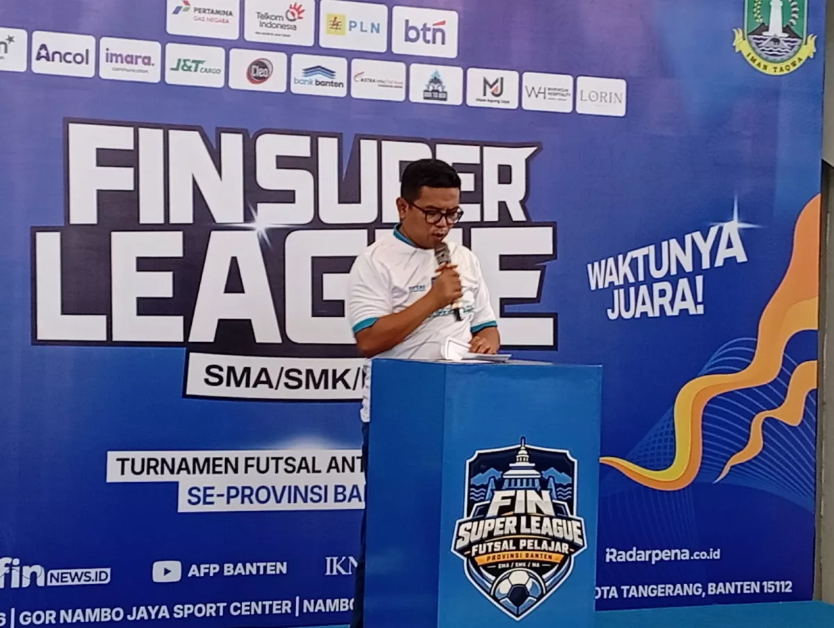 Gubernur Banten Andra Soni Buka FIN Super League Pelajar se-Banten di GOR Nambo Center