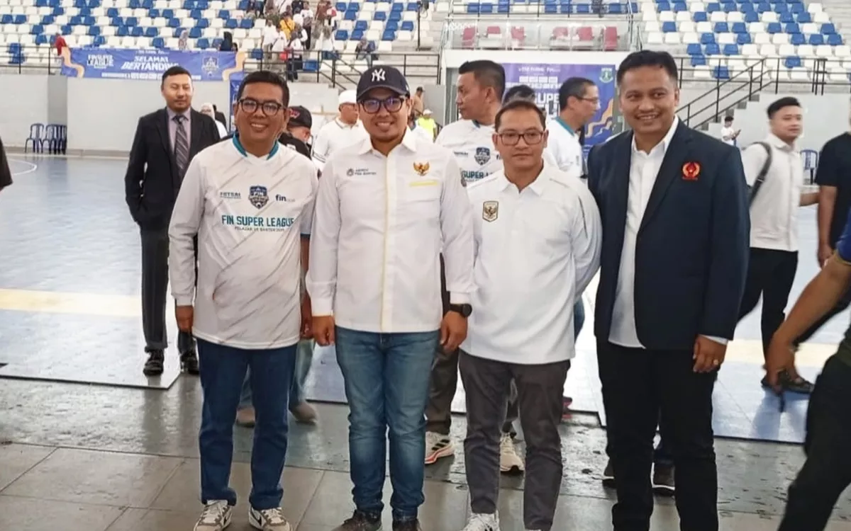 Gubernur Banten Andra Soni Buka FIN Super League Pelajar se-Banten di GOR Nambo Center 042310